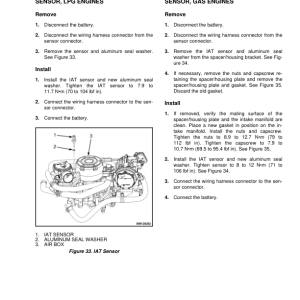 Yale GLP20LX, GDP20LX, GLP25LX, GDP25LX Forklift A974 Service Repair Manual - Image 3