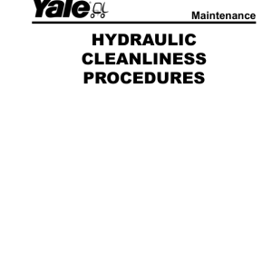 Yale GP080VX, GP090VX, GP100VX, GP110VX, GP120VX Forklift F813 Series Repair Manual - Image 3