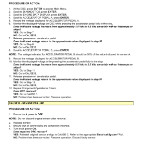 Yale GP080VX, GP090VX, GP100VX, GP110VX, GP120VX Forklift J813 Series Repair Manual - Image 6