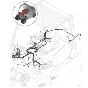 Yale GP080VX, GP090VX, GP100VX, GP110VX, GP120VX Forklift K813 Series Repair Manual - Image 5