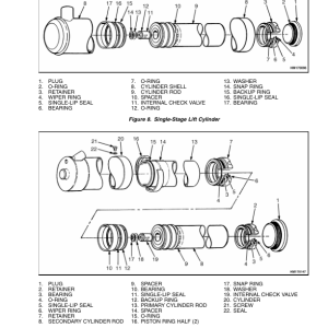 Yale GP135CA, GDP135CA, GLP35CA, GP155CA, GDP155CA, GLP155CA Forklift B878 Service Repair Manual - Image 3