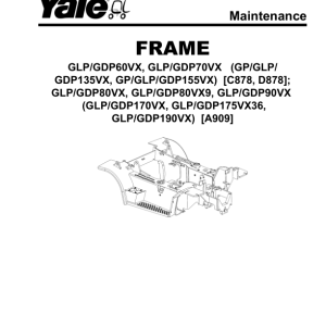 Yale GP135VX, GP155VX, GDP135VX, GDP155VX, GLP135VX, GLP155VX Forklift C878 Series Repair Manual - Image 4