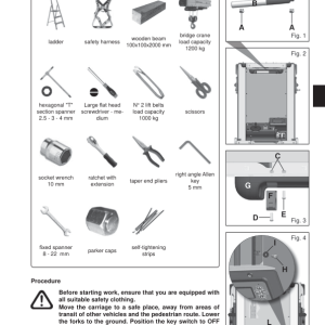 Yale MO10, MO10S, MO10SWP Order Picker B865 Service Repair Manual - Image 4