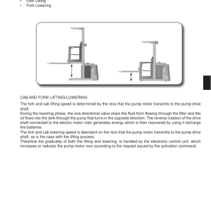 Yale MO10E Order Picker C862 Service Repair Manual - Image 3