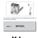 Yale MP20DL Pallet Truck A473 Service Repair Manual - Image 1
