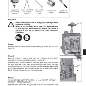 Yale MP20X FBW Pallet Truck D483 Series Repair Manual - Image 3