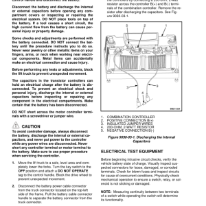 Yale MPC060VG, MPC080VG Pallet Truck A372 Series Repair Manual - Image 4