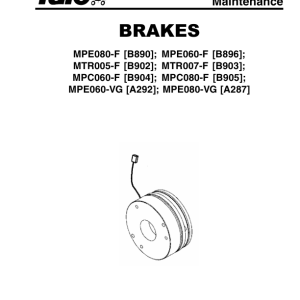 Yale MPE060VG Pallet Truck A292 Series Repair Manual - Image 3