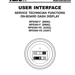 Yale MPE080F Pallet Truck B890 Service Repair Manual - Image 4