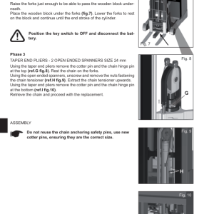 Yale MR14, MR16, MR16HD, MR16N, MR20, MR20HD, MR25 Reach Truck D489 Series Repair Manual - Image 3