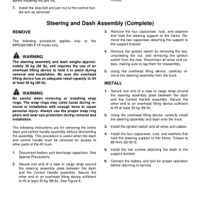 Yale MSW030E, MSW040E Stacker C820 Service Repair Manual - Image 3