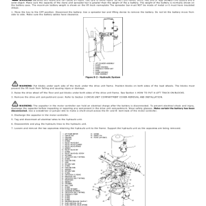 Yale MSW040, MLW060 Walkie Straddle Stacker B828 Service Repair Manual - Image 3