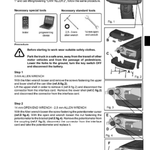 Yale MTC13-80, MTC15SWB, MTC15MWB, MTC15LWB Stacker B869 Service Repair Manual - Image 4