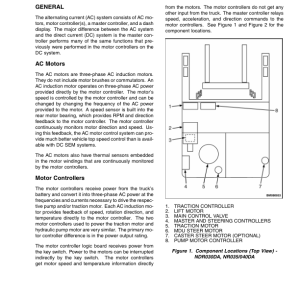 Yale NDR030DA, NR035DA, NR040DA Forklift A295 Series Repair Manual - Image 5