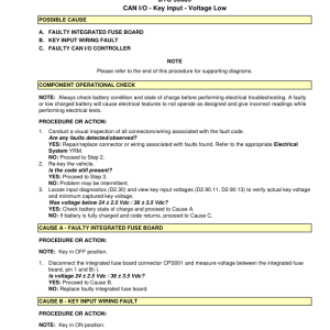 Yale NDR030EB, NR040EB, NR035EB Reach Truck E815 Series Repair Manual - Image 3