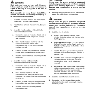 Yale NDR035EB, NR045EB Reach Truck D861 Series Repair Manual - Image 5