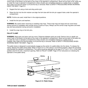 Yale OS030BC, SS030BC Forklift B826 Service Repair Manual - Image 5