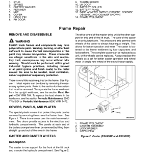 Yale OS030EF Order Selector D801 Series Repair Manual - Image 4