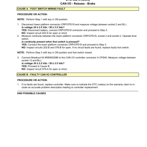 Yale SS030BF Pallet Truck A474 Service Repair Manual - Image 3