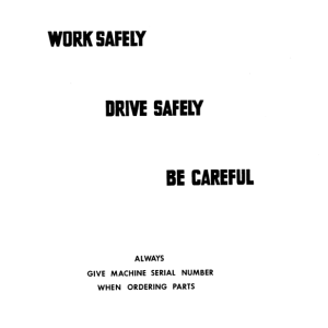 Clark C500-Y110, C500-Y135, C500-Y155 Forklift Service Repair Manual - Image 5