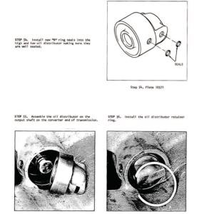 Clark C500-100, C500-120, C500-135 Forklift Overhaul Manual - Image 3