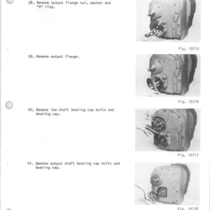 Clark C500-Y160, C500-Y180, C500-S250 Forklift Overhaul Manual - Image 5