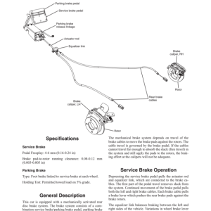 Clark CBX2, CBX4, CBX6, FBX2, FBX2+2 Tow Tractor Service Repair Manual - Image 3