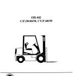 Clark C30, C40, C50 Forklift Overhaul Manual - Image 1