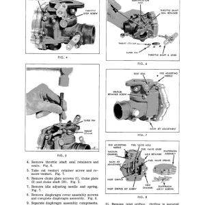 Clark CF30, CF40, CY40, CFY40, CF50, CY50, CFY50 Forklift Overhaul Manual - Image 4