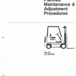 Clark CTA30, CTA40, CTA50D Forklift Service Repair Manual - Image 1
