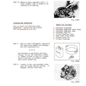 Clark C500-Y30, C500-Y35, C500-Y40, C500-Y45, C500-Y50, C500-Y55 Forklift Overhaul Manual - Image 3