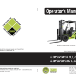 Clark S20L, S20G, S25L, S25G, S30L, S30G, S35L, S35G Forklift Service Repair Manual (Ford Engine) - Image 2