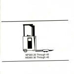 Clark NS300-30, NS300-40 Narrow Aisle Reach Truck Service Repair Manual - Image 2