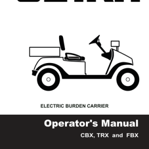 Clark CBX2, CBX4, CBX6, FBX2, FBX2+2 Tow Tractor Service Repair Manual - Image 4