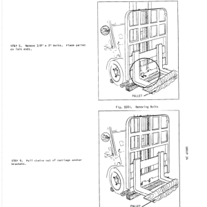 Clark C500-Y30, C500-Y35, C500-Y40, C500-Y45, C500-Y50, C500-Y55 Forklift Overhaul Manual - Image 6