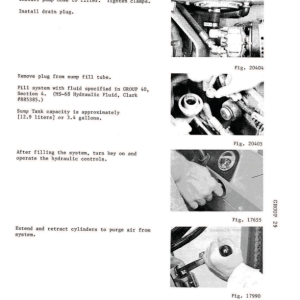 Clark EC500-20, EC500-25, EC500-S30 Forklift Overhaul Manual - Image 5