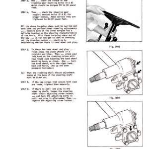 Clark C500-20, C500-25, C500-S30 Forklift Overhaul Manual - Image 5