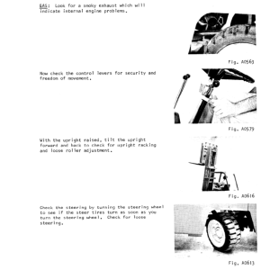 Clark C500-100, C500-120, C500-135 Forklift Overhaul Manual - Image 5