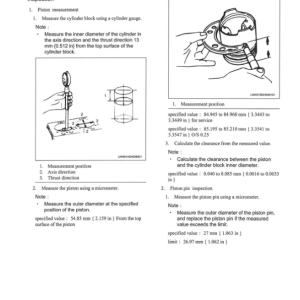 Clark C20D, C25D, C30D, C35D Forklift Service Repair Manual (4LE2X ISUZU Tier 4 Engine) - Image 3