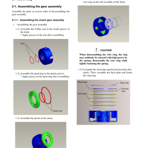 Clark GTS20L, GTS25L, GTS30L, GTS33L Forklift Service Repair Manual (PSI 4G64 Engine) - Image 5