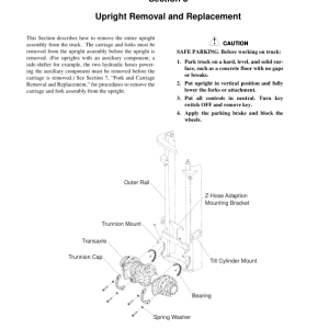 Clark GTS20D, GTS25D, GTS30D, GTS33D Forklift Service Repair Manual (ISUZU Engine) - Image 5