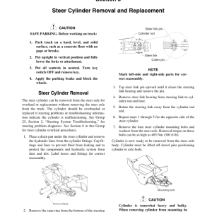 Clark C20CL, C25CL, C30CL, C32CL Forklift Service Repair Manual (Ford Engine) - Image 5