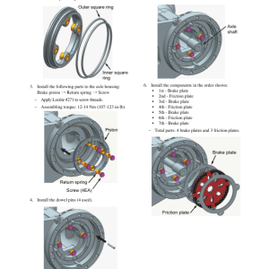 Clark S20D, S25D, S30D, S35D Forklift Service Repair Manual (Yanmar Engine) - Image 4