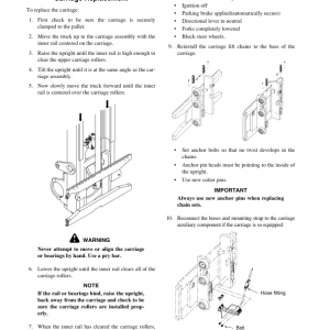 Clark S20D, S25D, S30D, S35D Forklift Service Repair Manual (Yanmar Engine) - Image 5