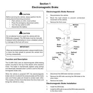 Clark OSQ 126, OSQ 162, OSQ 192 Lift Truck Service Repair Manual - Image 5