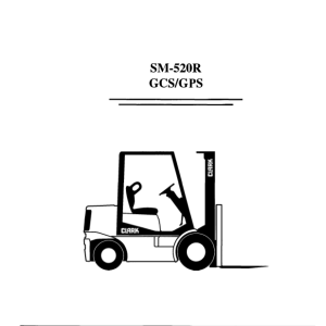 Clark DPS20, DPC22, DPS25, DPS27, DPS30 Forklift Repair Manual - Image 1