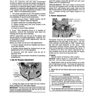 Clark GCS17, GCS20, GCS22, GCS25, GCS27, GCS30 Forklift Repair Manual - Image 3