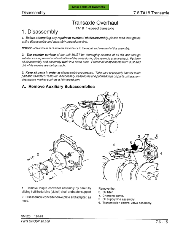 Clark GCX20, GCX22, GCX25, GCX27, GCX30 Forklift Repair Manual