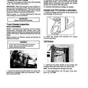 Clark GPX20, GPX22, GPX25, GPX27, GPX30 Forklift Repair Manual - Image 3