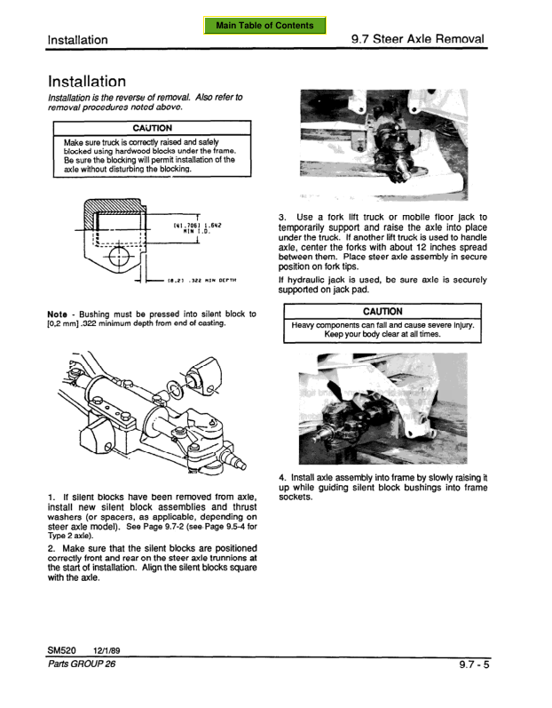 Clark GCX20, GCX22, GCX25, GCX27, GCX30 Forklift Repair Manual